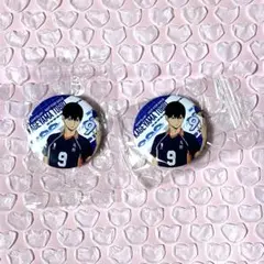 ハイキュー くら寿司 ビッくらポン 缶バッジ 影山飛雄