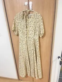 earth music & ecology 花柄ロングワンピース