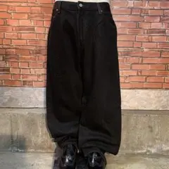 usa古着 00s LEVI'S ブラックデニムパンツ 36×32 アメカジ