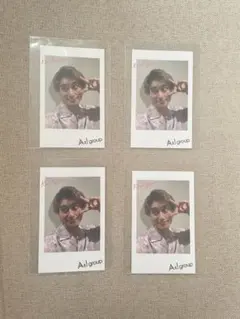 Aぇ! group Chameleon 特典 小島健チェキ風カード 4枚セット