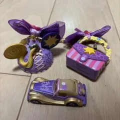 ラプンツェル キーホルダーセット 車おもちゃ付き