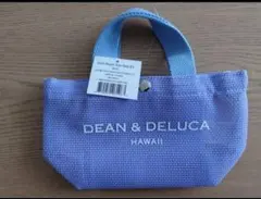 (新品)DEAN&DELUCAハワイ限定メッシュトートバッグ ブルー XSサイズ