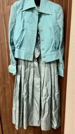 ヴィンテージ　昭和レトロ　セットアップワンピース　婦人服