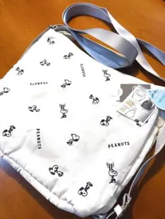 PEANUTS 3wayバッグ アイボリー