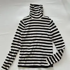 ラルフローレン　Lサイズ　ボーダー　ニット　ハイネック
