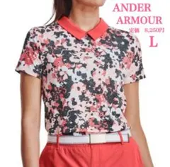新品【ANDER ARMOUR】アンダーアーマー　ゴルフ　半袖　ポロシャツ　Ｌ