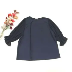 【chocol raffine robe】キャンディスリーブ カットソーFサイズ