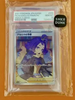 2025年最新】アセロラの予感 sr psa10の人気アイテム - メルカリ