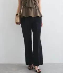 VIS ストレートスラックスパンツ