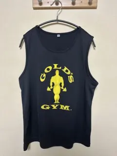 チケット付き GOLD'S GYM ゴールドジム タンクトップ 黒
