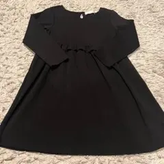 Catherine Cottage 黒 長袖ワンピース 150