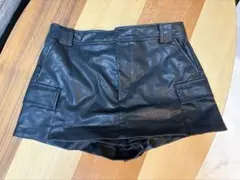 レザーインパンZARA ミニスカート