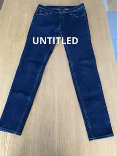 UNTITLED スキニーデニム インディゴ サイズ2/お値下げのサムネイル