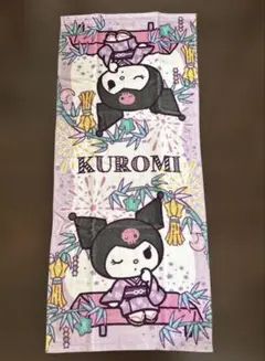 オンライン完売 しまむら サンリオ クロミ 七夕 浴衣 フェイスタオルのサムネイル