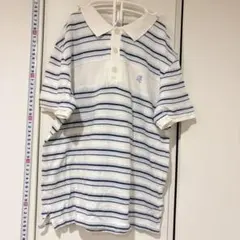 COMME CA FILLE ストライプ ポロシャツ 140cm