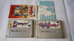 ドラゴンクエスト5、6　２本セット　スーパーファミコン