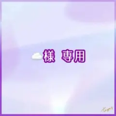 ☁️様 専用