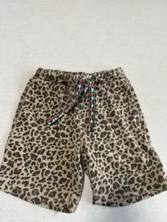 エフオーキッズ　子ども　キッズ　男の子　男児　ハーフパンツ　ブラウン　120