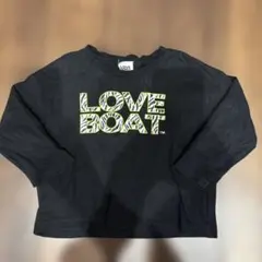【LOVE BOAT】ラブボート　デカロゴ　　長袖カットソー