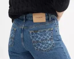 COACH ハイライズデニム ジーンズ 新品未使用