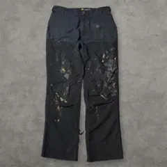 00s Carhartt ダブルニー　ペイントペンキ加工ボロ　パンツ 34/34