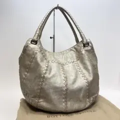 ボッテガヴェネタ シャンパンゴールド ショルダーバッグ レザー イントレチャートのサムネイル