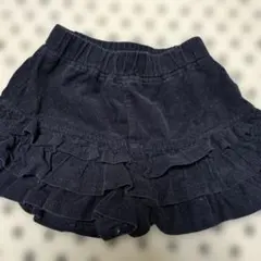 ネイビー フリルスカートキュロット サイズ80