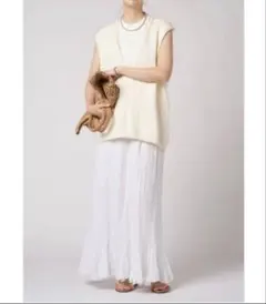 Plage Italian Yarn ベストのサムネイル