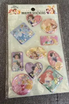 ウォーターシール　シール　雑貨　ディズニー　ステッカー　キャラクターグッズ