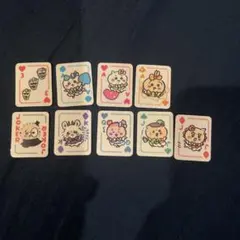 ちいかわ　シール　トランプ 9枚セット ステッカー