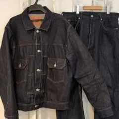 美品 Levi's LVCリーバイス 2nd & 1955 セットアップTバックのサムネイル