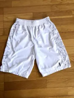 Three point ホワイト バスケットボールパンツ