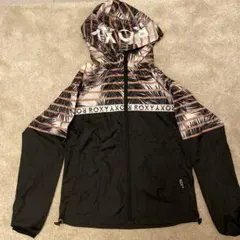 ROXY ウィンドブレーカー フード付き ブラック Sサイズ