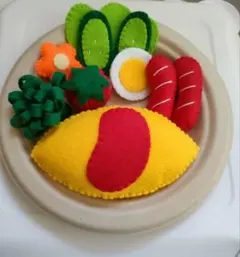 フェルト　おままごと　ハンドメイド　ままごとクリスマスプレゼント期間限定匿名配送