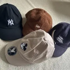 キャップ4点セット 韓国 即買い優先 Lee ディズニー Disney バラ売可