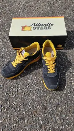 Atlantic Stars ブラック/イエロー アトランティックスター　43