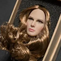1/6 ヘッド クールガール ロングヘアー 美人 女性 フィギュア カール