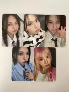 NMIXX ベイ 1st star sr 限定 チェキ トレカ C NMIXX 1st starriver sr限定 チョコ チェキトレカ6枚セット NMIXX ベイ