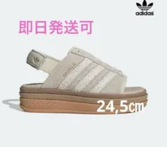 新品・完売品】adidas GAZELLE サンダル 厚底 ベージュ 25.5 - メルカリ