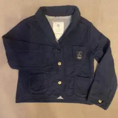 本日発送可！入園式　プチバトー　ネイビージャケット　5ans