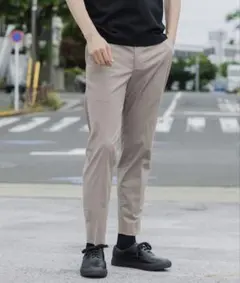 【美品】グローバルワーク アーバンースラックス エアー 　モカМ