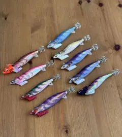 ヤマシタ ティップラン エギ王TR 9本 シンカー2個付 バラ売り不可