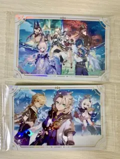 原神　ウエハースシール