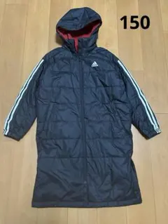 adidas フード付きベンチコート ジュニア150cm
