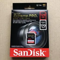 SanDisk Extreme PRO 128GB サンディスク SDカード