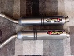 fAuto ファイターゼロ サイレンサー イカズチ 雷 z400fxcbrcbx - メルカリ