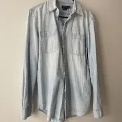 最終値下げPolo Ralph Lauren リラックスフィット デニムシャツM