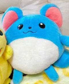 トミー製　マリル　ぬいぐるみ　ポケモン　初期 可愛い♡お顔♡ トミー製 マリル ぬいぐるみ ポケモン 初期 可愛い♡お顔♡ TOMY