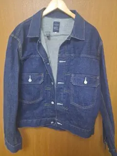 BACK NUMBER ダークブルー デニムジャケット XL