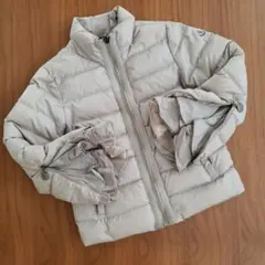 MONCLER ベージュ ダウンジャケット　キッズ　116cm モンクレール